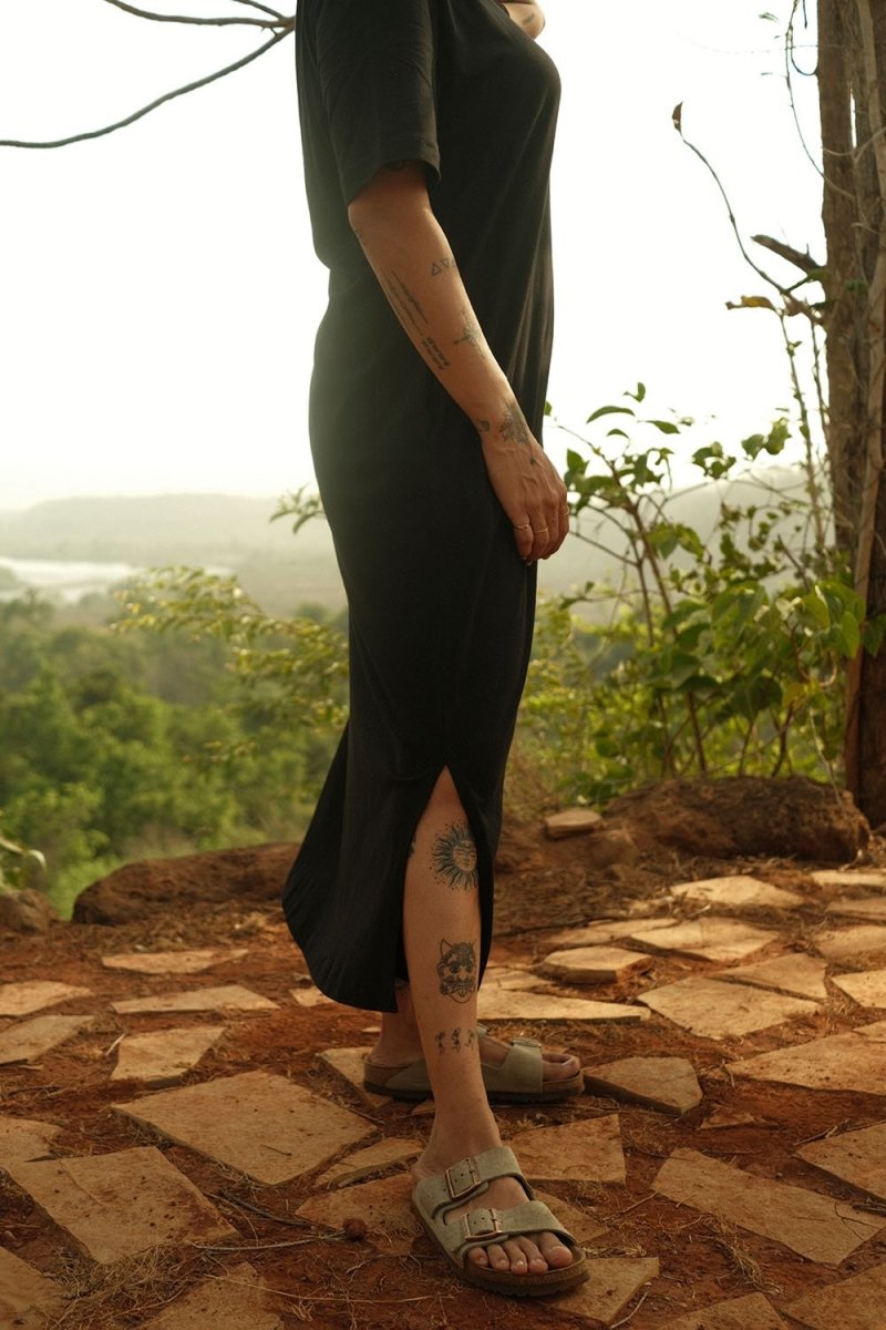 Escape Organic Cotton Tee Dress | Verified Sustainable by Brown Living™