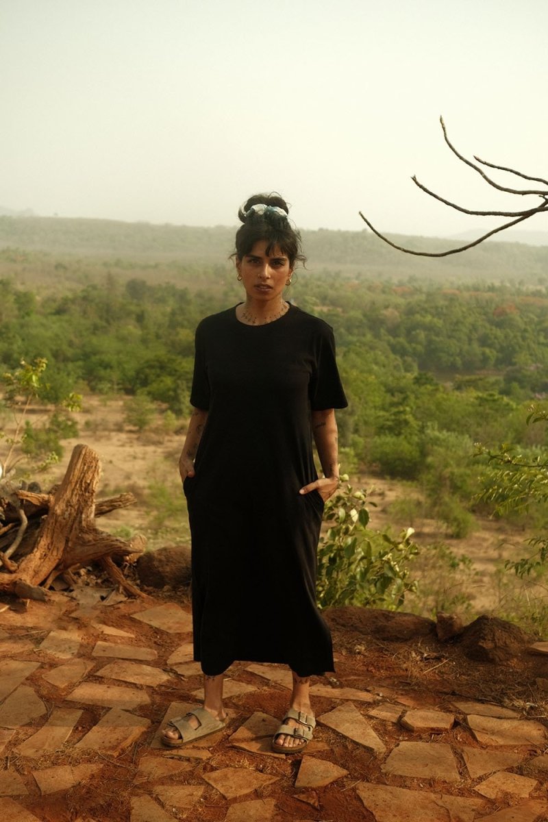 Escape Organic Cotton Tee Dress | Verified Sustainable by Brown Living™