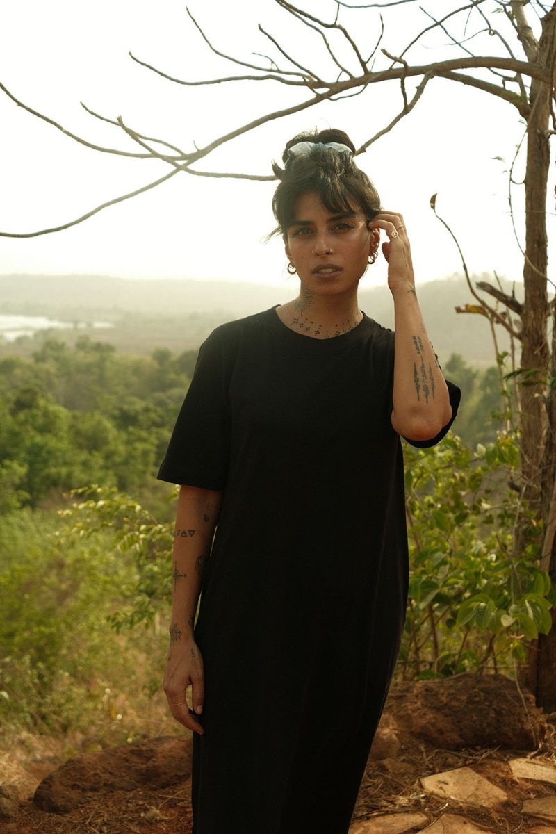 Escape Organic Cotton Tee Dress | Verified Sustainable by Brown Living™