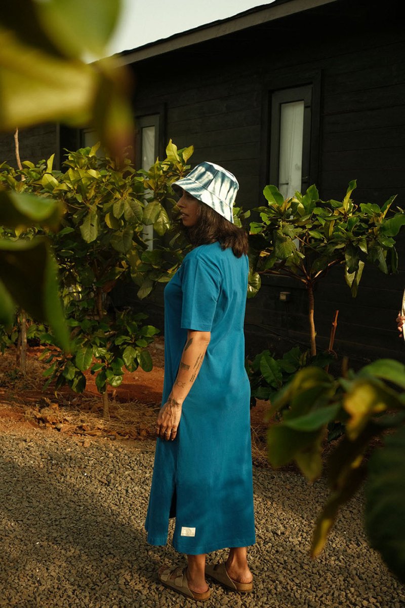 Escape Organic Cotton Tee Dress – Womens Dress on Brown Living™. SKU: SOMETHING - SOS58 - S. Img 3.