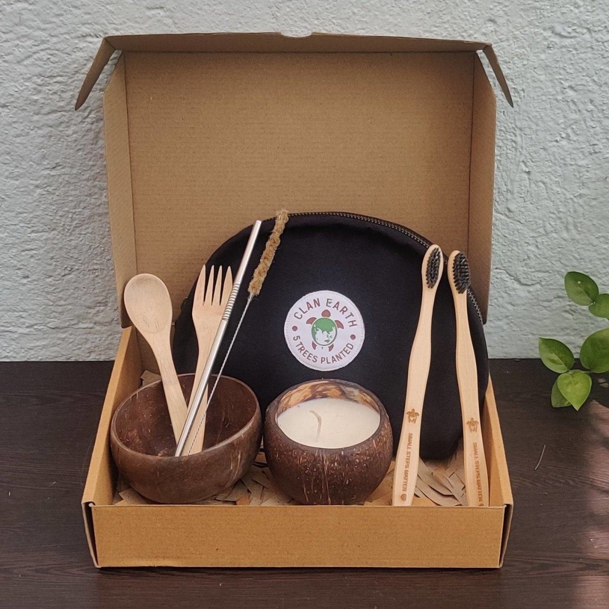 Everything Eco & Nice Gift Box - Sustainable Eco Gift Kit | Verified Sustainable by Brown Living™