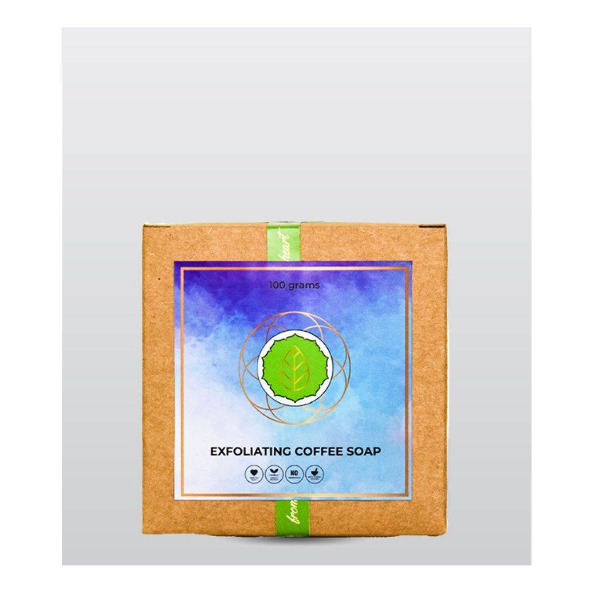 Exfoliating Coffee Soap and Orange & Lemon Zest Soap Combo | Verified Sustainable by Brown Living™