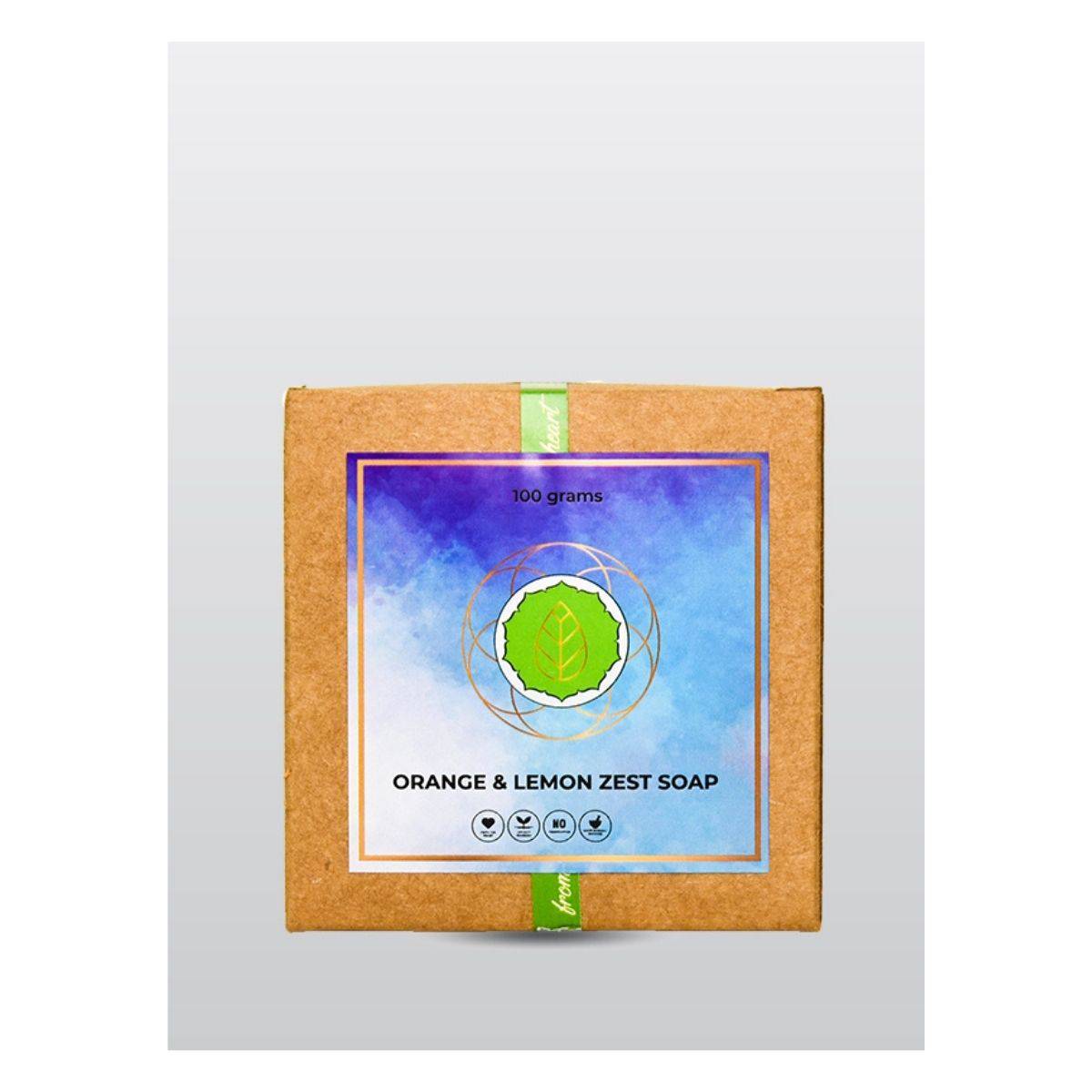 Exfoliating Coffee Soap and Orange & Lemon Zest Soap Combo | Verified Sustainable by Brown Living™