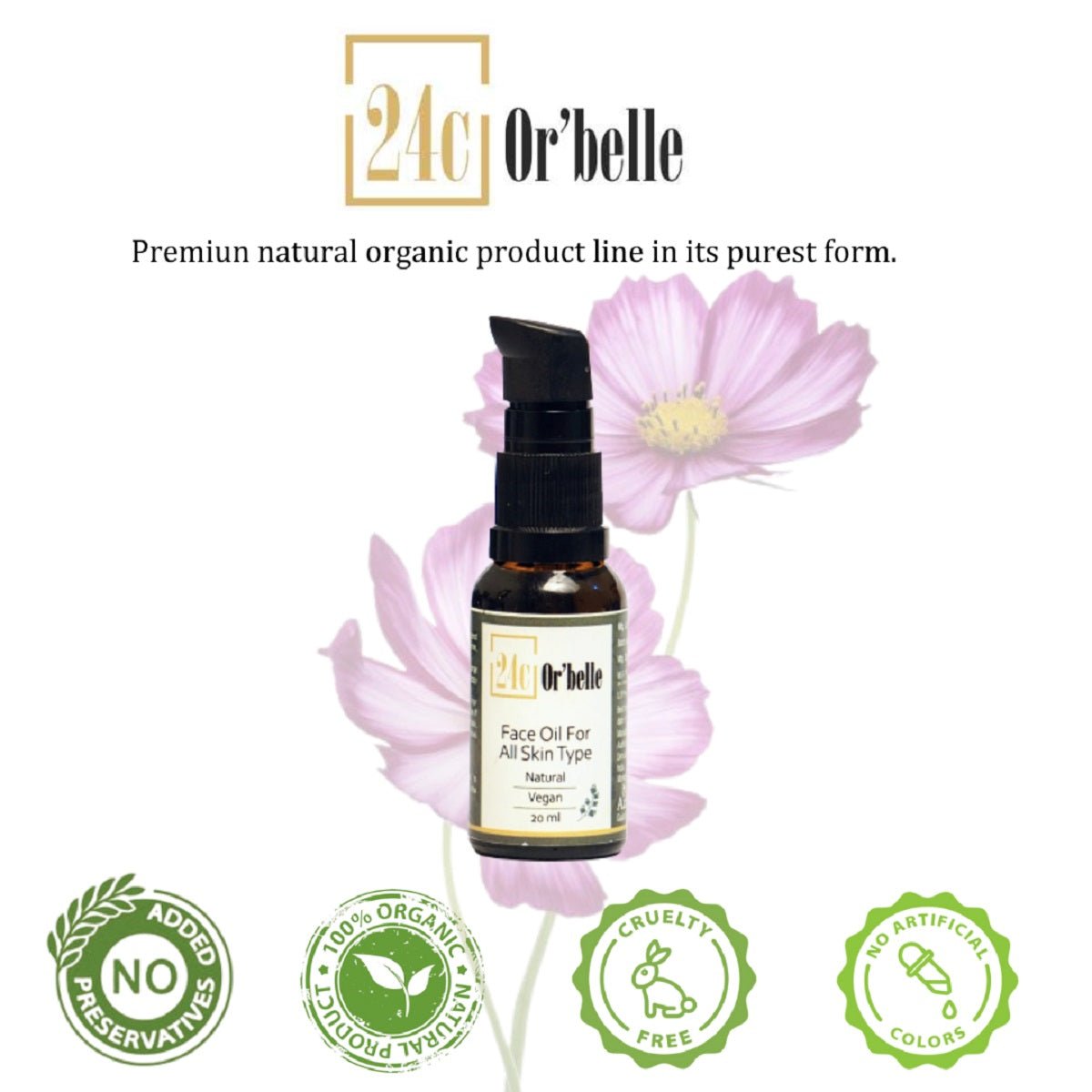 Face Oil For All Skin Types – Face Oil on Brown Living™. SKU: SKIE10. Img 6.