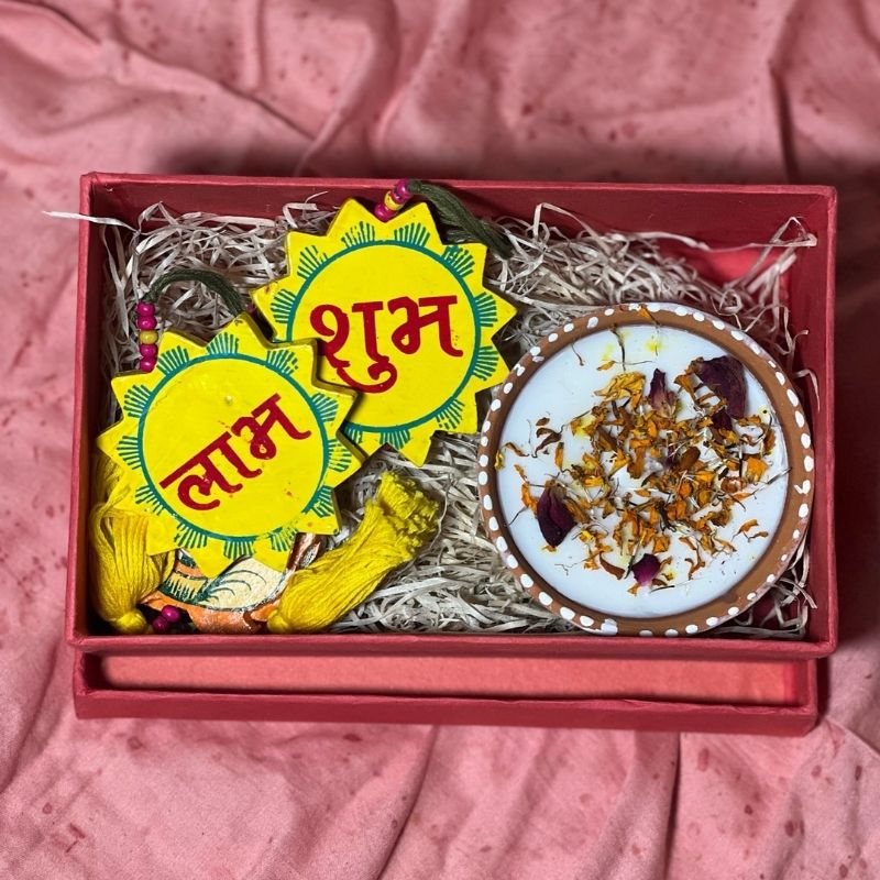 Festive Diwali Giftbox – Gift Giving on Brown Living™. SKU: GRGTB02. Img 3.