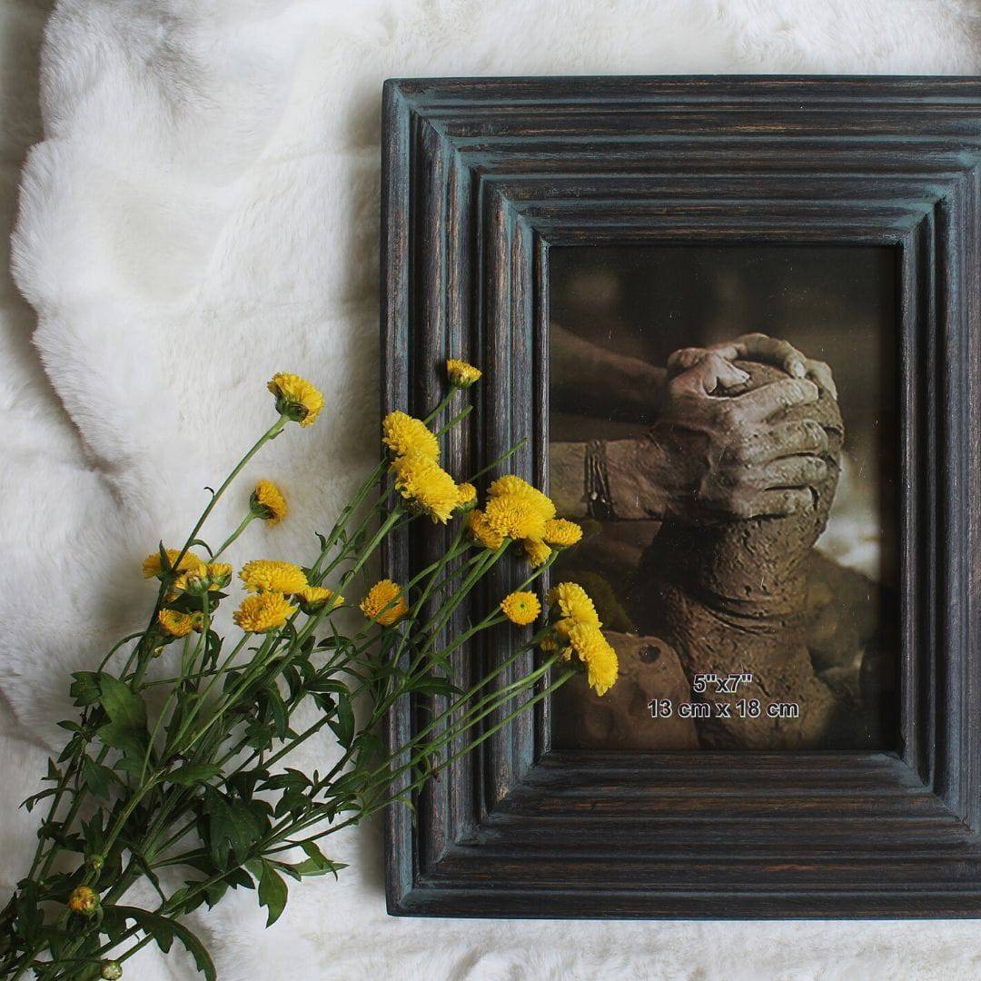 Firuzi Photo frame – Decor & Artefacts on Brown Living™. SKU: 092 - 01956 - firuzi - photo - frame. Img 2.