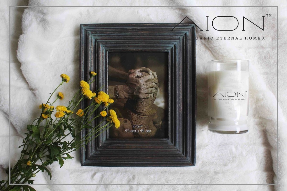 Firuzi Photo frame – Decor & Artefacts on Brown Living™. SKU: 092 - 01956 - firuzi - photo - frame. Img 1.