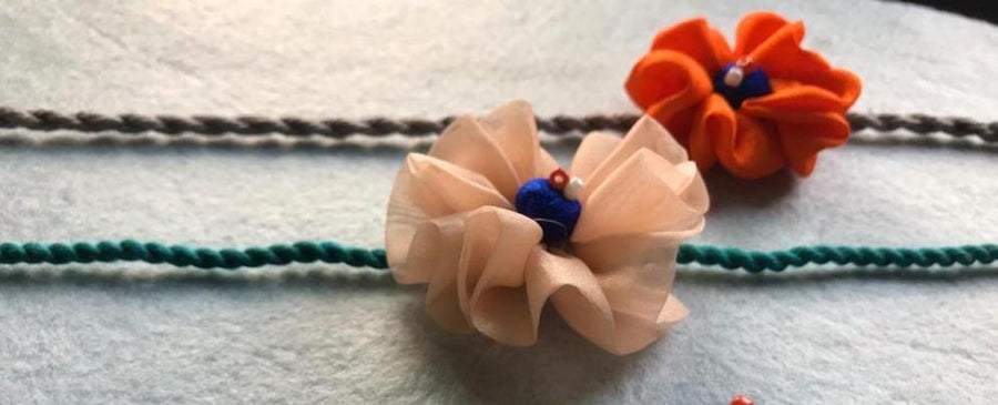 Flower Power Rakhis Pack of 2 | Verified Sustainable by Brown Living™