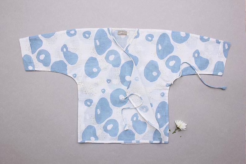 Flutter Blobs Summer Wrap | Verified Sustainable by Brown Living™