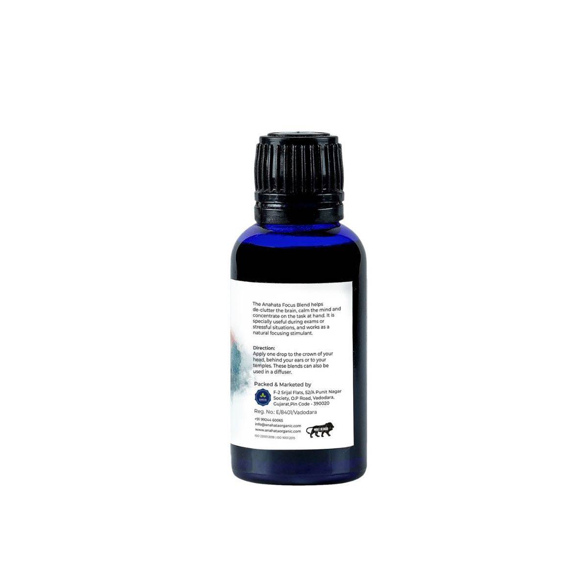 Focus Blend Essential Oil - 30ml | Verified Sustainable by Brown Living™