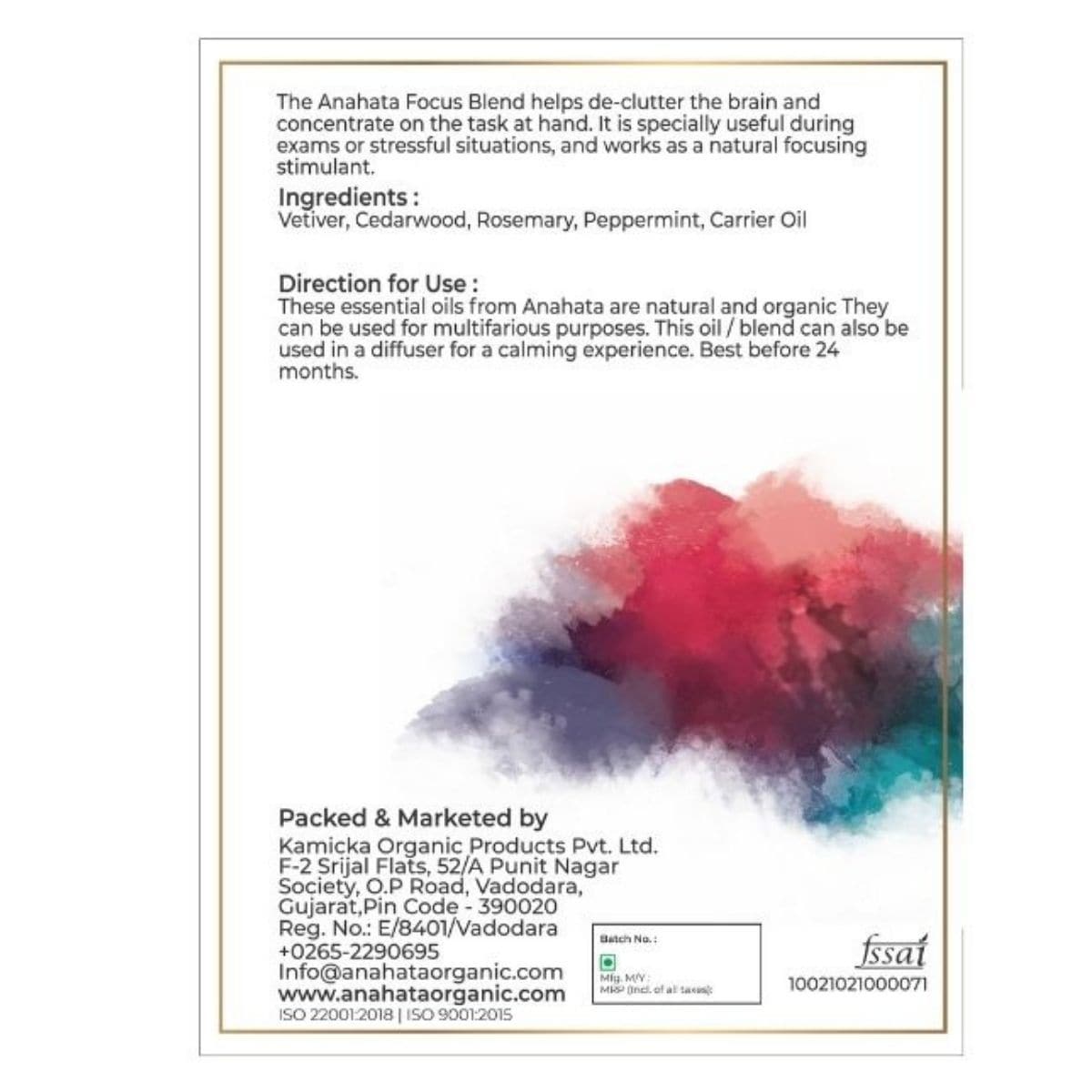 Focus Blend Essential Oil - 30ml | Verified Sustainable by Brown Living™