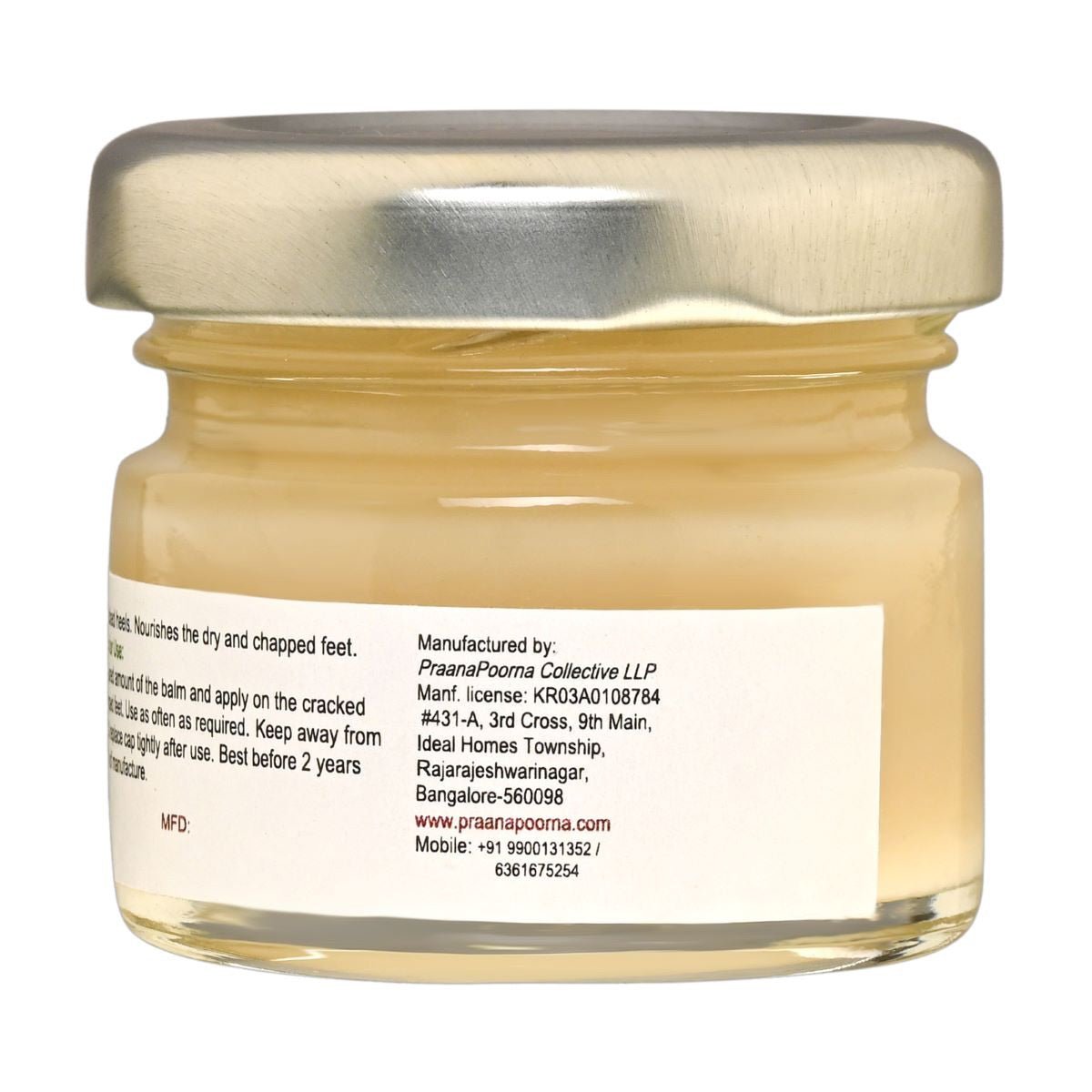 Foot Balm - 25 g – Foot Cream on Brown Living™. SKU: SKUB16. Img 3.