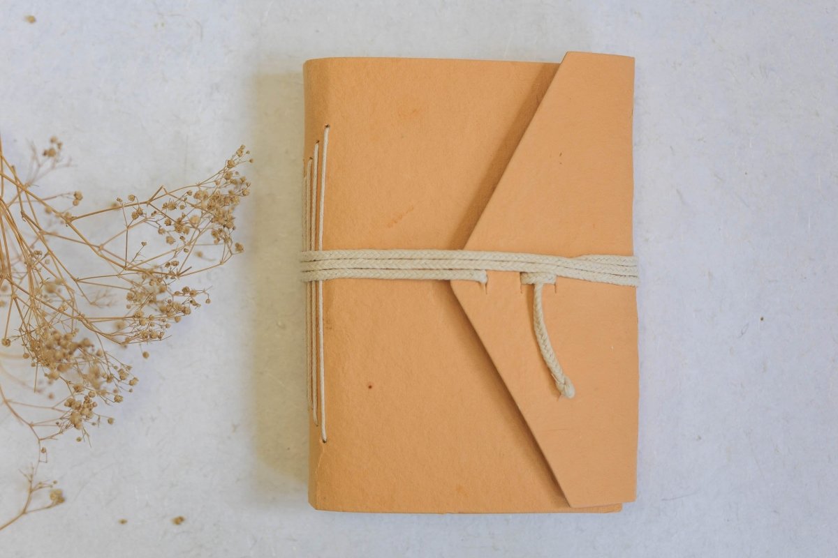 For the journey within - Bakhia - Muddy Brown – Stationery on Brown Living™. SKU: 172 - 2907 - 355 - SR0021. Img 1.