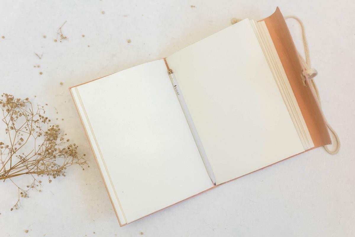 For the journey within - Bakhia / Pale Pink – Stationery on Brown Living™. SKU: SR003. Img 3.