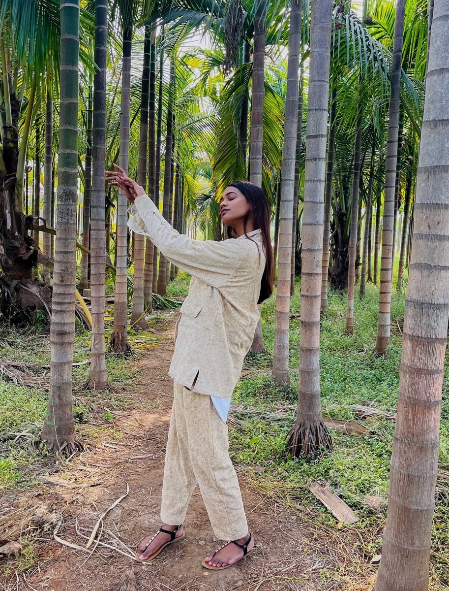 Full Sleeves Cordruoy Co - ord Set – Womens Co - Ord Sets on Brown Living™. SKU: pH121_24BL8407. Img 4.