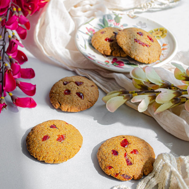 Buy Ginger-Cranberry Cookies - Pack of 6 | Shop Verified Sustainable Bakery Items on Brown Living™