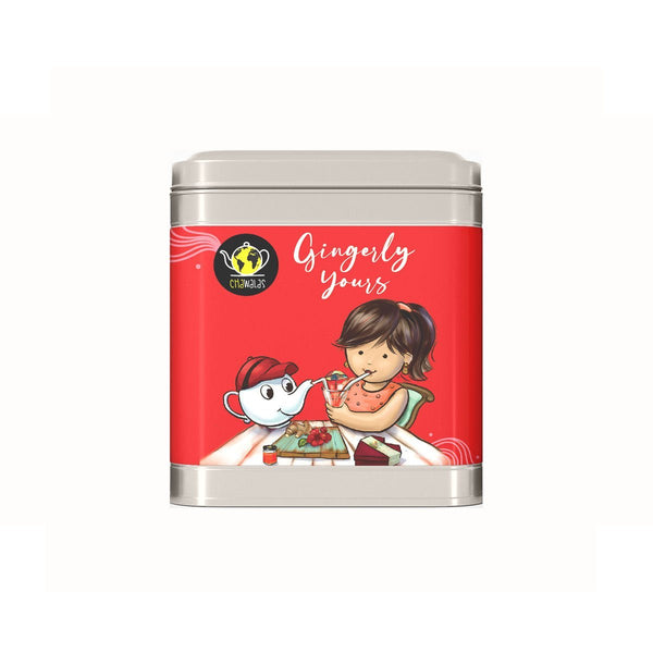 Buy Gingerly Yours | Caffeine Free Tea | Herbal Tea | Heavenly & Earthy Flavour | Valentine's Day | Shop Verified Sustainable Tea on Brown Living™