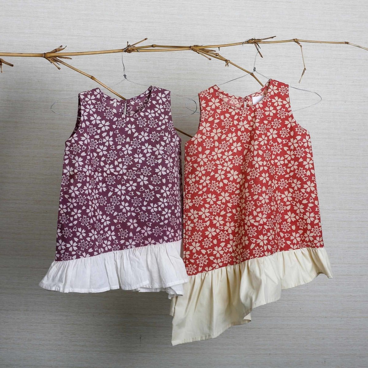 Girls Voila Dress - Berry Purple | Verified Sustainable by Brown Living™