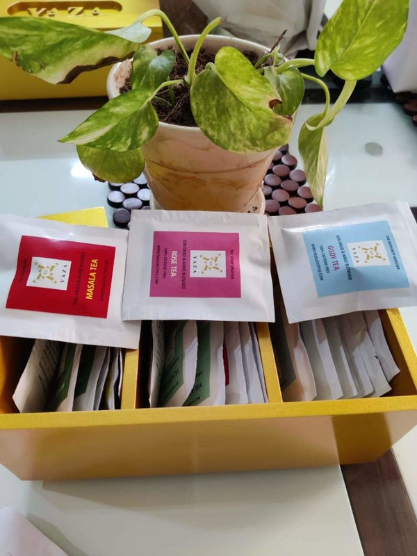 Buy Golden Brick Tea Combo - 25 Sachets | Shop Verified Sustainable Gift Hampers on Brown Living™
