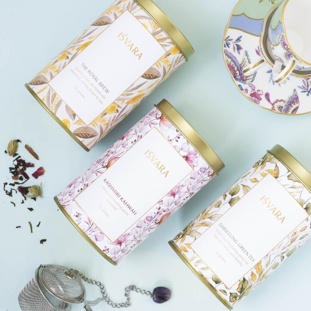 Goodness of Green Teas (Pack of 3) – Tea on Brown Living™. SKU: GG031330. Img 1.