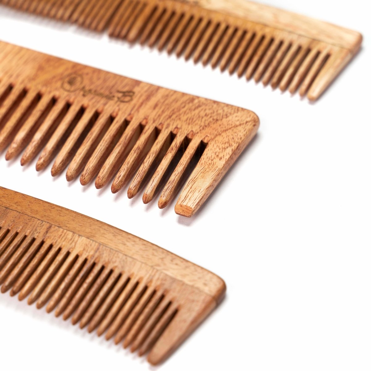 Hair Essential - Pack of 3 – Hair Comb on Brown Living™. SKU: neemcomb3. Img 3.