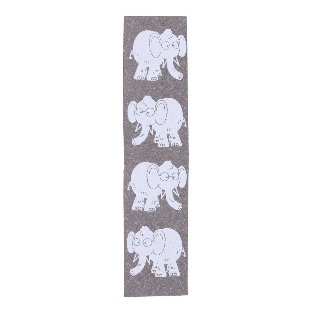 Handcrafted Elephant Poo Paper Bookmark Set of 3 | Verified Sustainable by Brown Living™