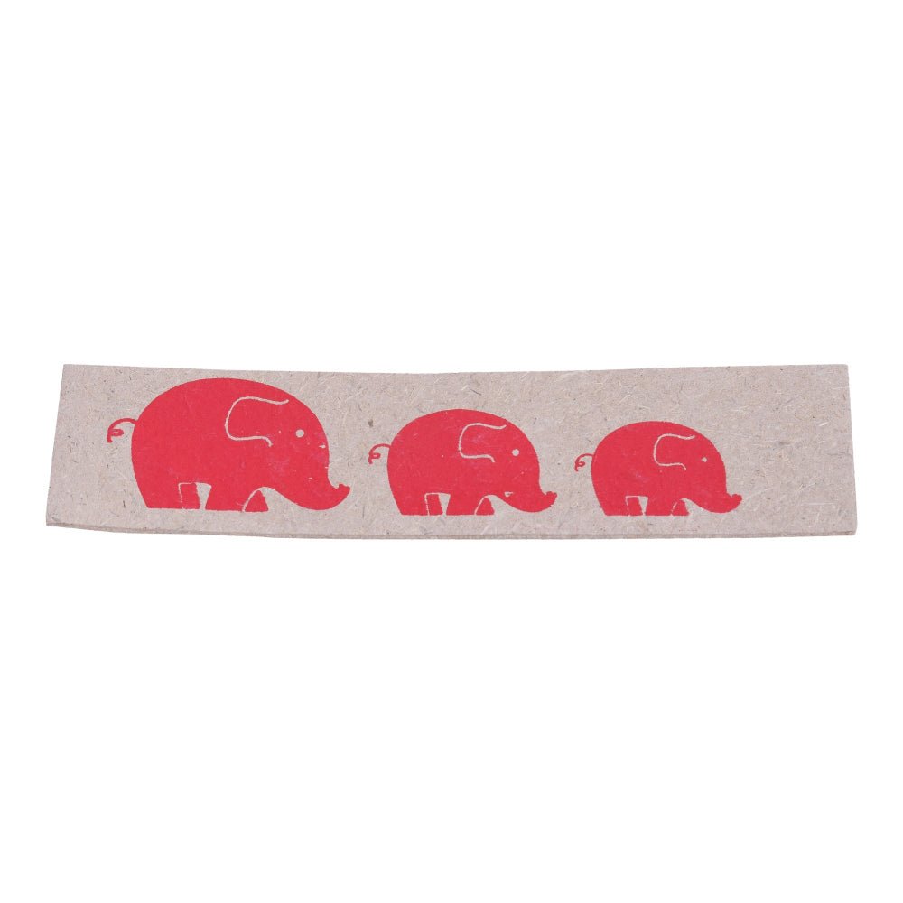 Handcrafted Elephant Poo Paper Bookmark Set of 3 | Verified Sustainable by Brown Living™