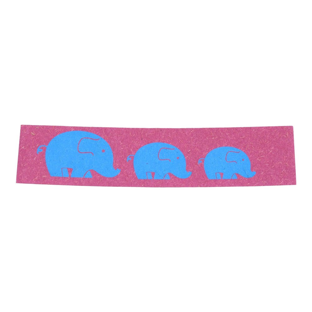 Handcrafted Elephant Poo Paper Bookmark Set of 3 | Verified Sustainable by Brown Living™