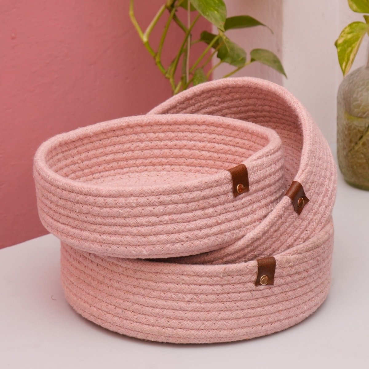 Handmade Nesting Basket (Set of 3) – Kitchen Organizers on Brown Living™. SKU: NBS1_24BL6339. Img 6.