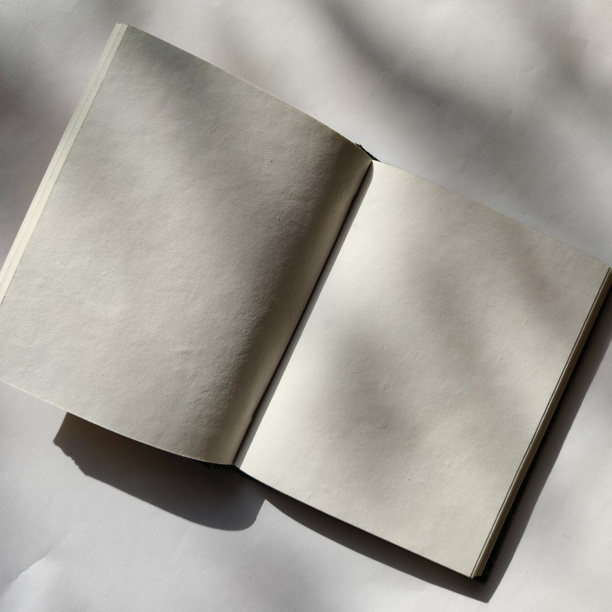 Handmade Paper Bamboo Hardcover Notebook | Feather | Verified Sustainable by Brown Living™