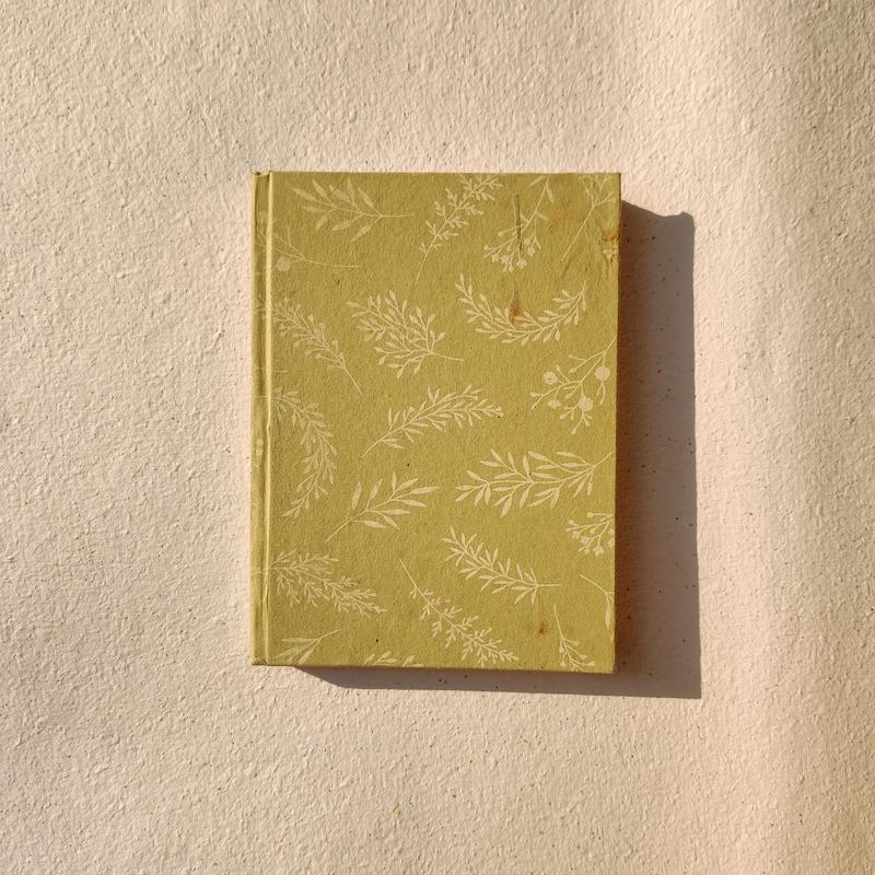 Handmade Paper Hardcover Notebook | Foliage | Verified Sustainable by Brown Living™