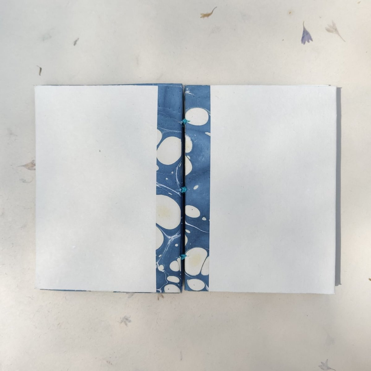 Handmade Paper Multilayer Notebook | Blue Marble | Verified Sustainable by Brown Living™