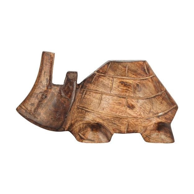 Turtle Lovers Wooden Spectacle Holder | Table Organizer Stand | Verified Sustainable by Brown Living™
