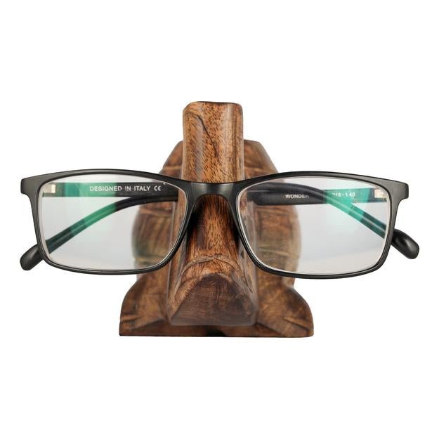 Turtle Lovers Wooden Spectacle Holder | Table Organizer Stand | Verified Sustainable by Brown Living™