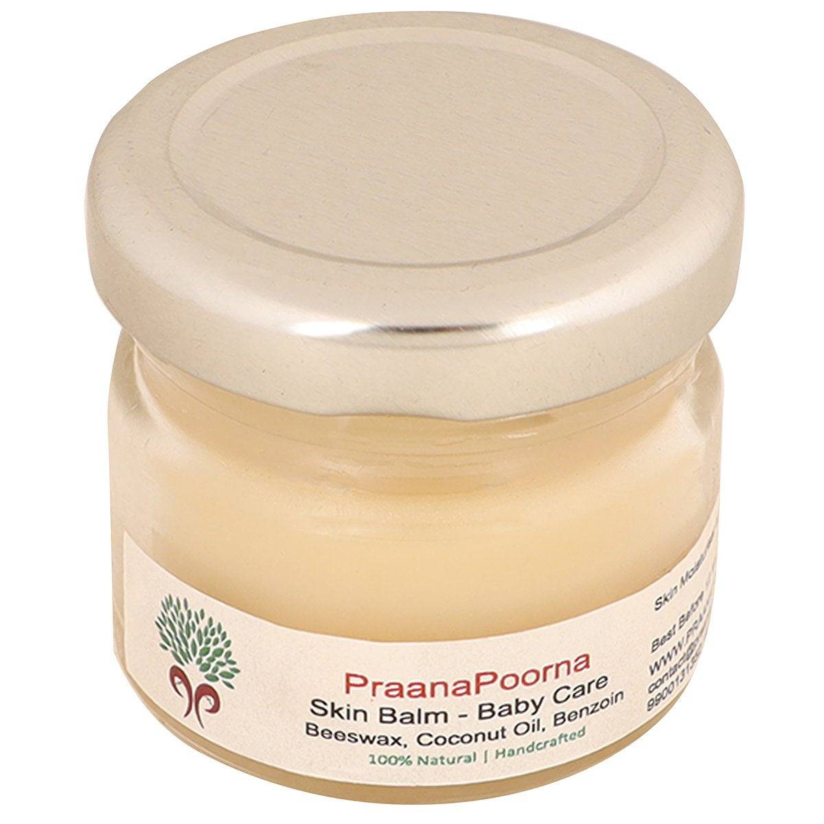 Healing Baby Balm - 25g – Baby Diaper Rash Cream on Brown Living™. SKU: 133 - 08240 - praanapoorna - SKUB5. Img 3.