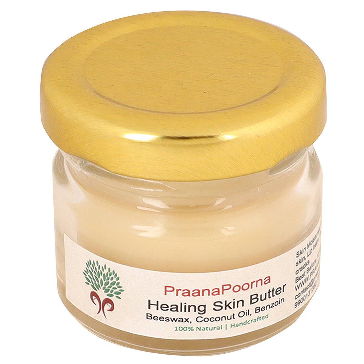 Healing Skin Butter - 25g – Body Butter on Brown Living™. SKU: 133 - 08237 - praanapoorna - SKUB1. Img 2.