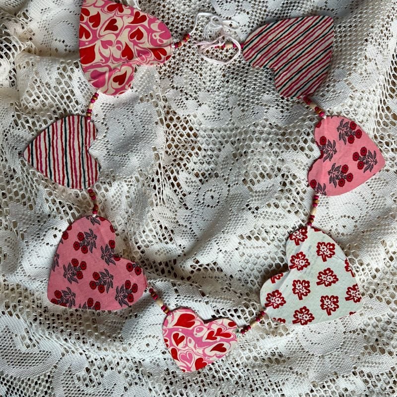 Heart Garland | Verified Sustainable by Brown Living™