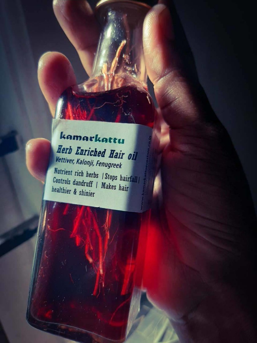Herbs infused Hair oil - 100 ml | Verified Sustainable by Brown Living™