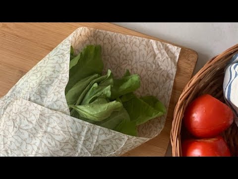 Madhu Wrap Reusable Beeswax Wraps Starter Set of 3Assorted  (S/M/L)