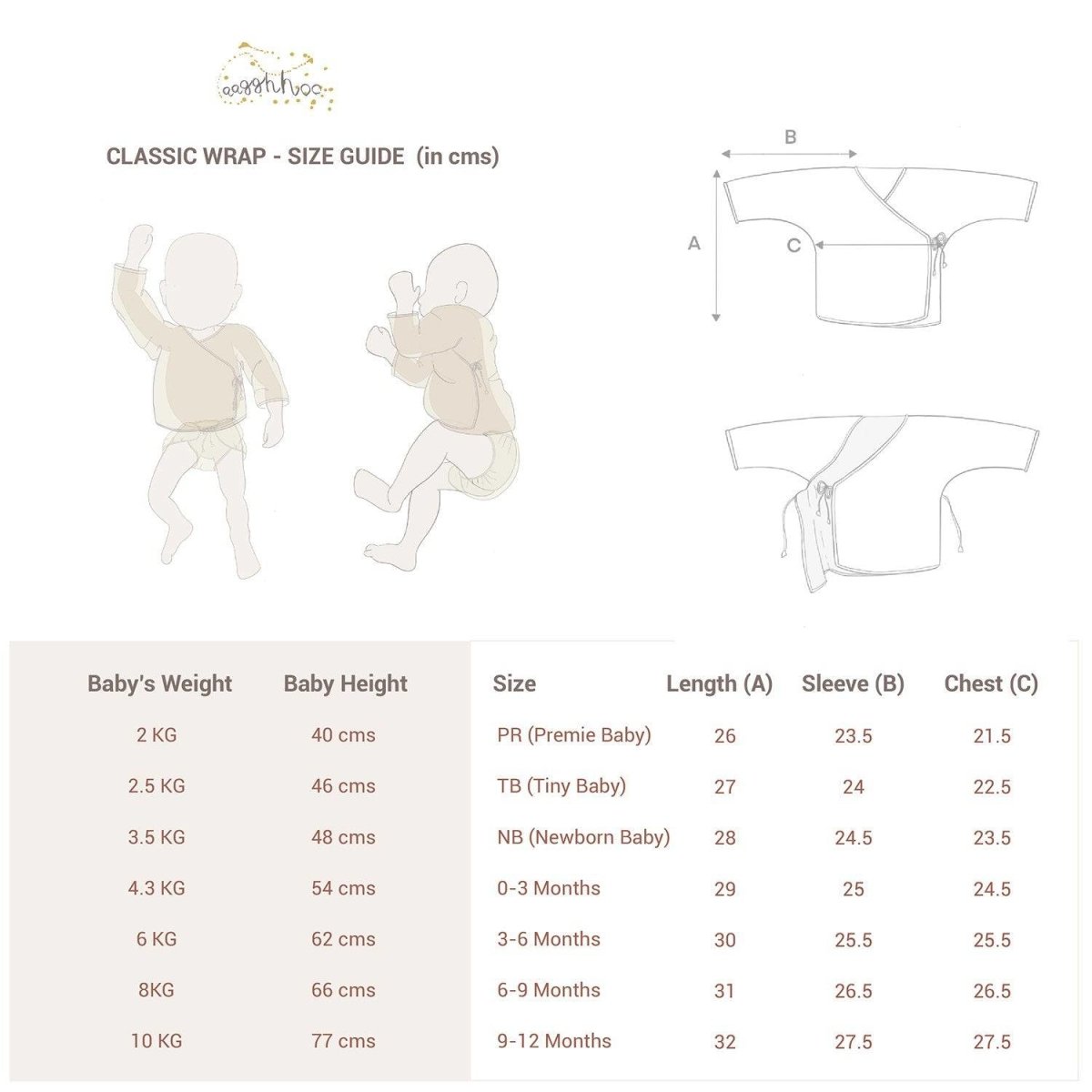 Humming Dots Summer Wrap – Kids Tops on Brown Living™. SKU: C1SWHDBG01NB. Img 4.