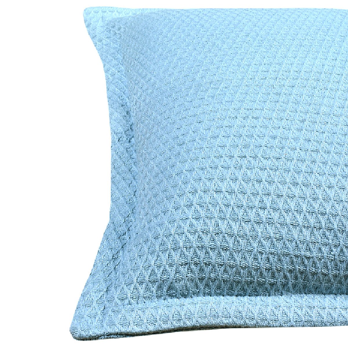 Intertwined Blue Cushion Cover | Verified Sustainable by Brown Living™
