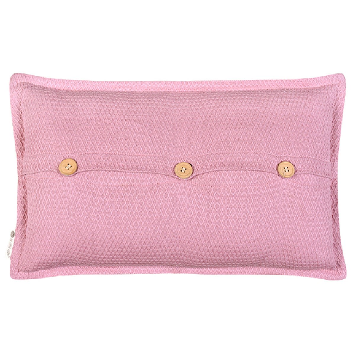 Intertwined Pink Cushion Cover | Verified Sustainable by Brown Living™