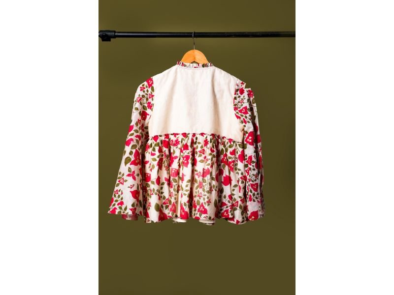 Iris Gathered top | Verified Sustainable by Brown Living™