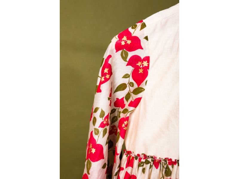 Iris Gathered top | Verified Sustainable by Brown Living™