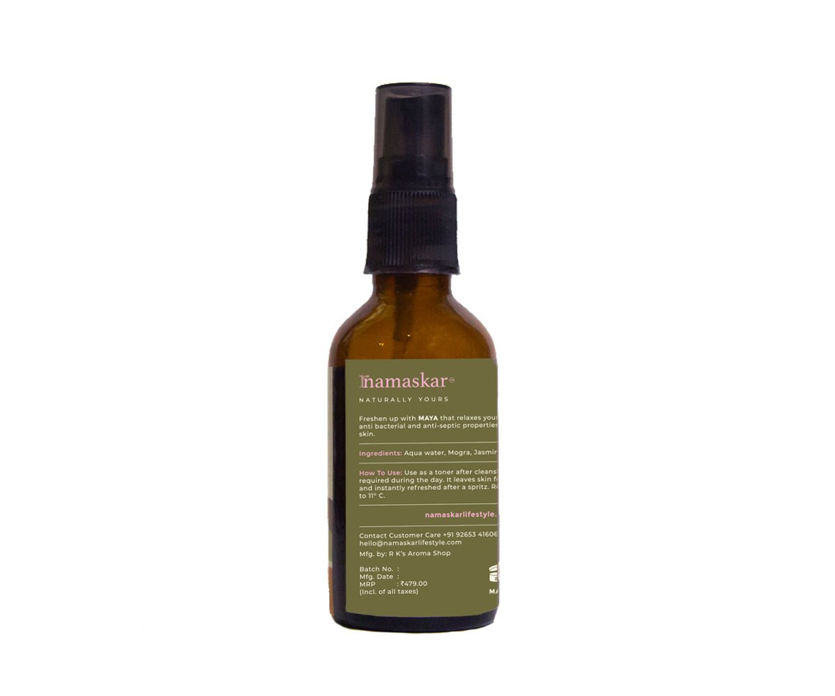 Jivanam Jasmine Face Mist – Face Toner on Brown Living™. SKU: JAS - SKI - 03 - NAM. Img 4.