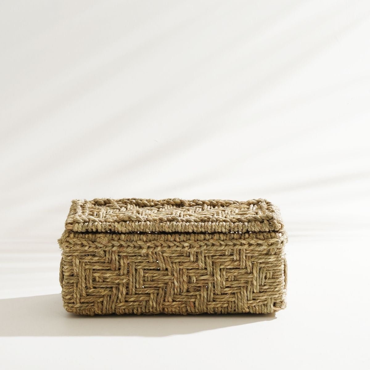 June - Handcrafted Natural Storage Box | Verified Sustainable by Brown Living™
