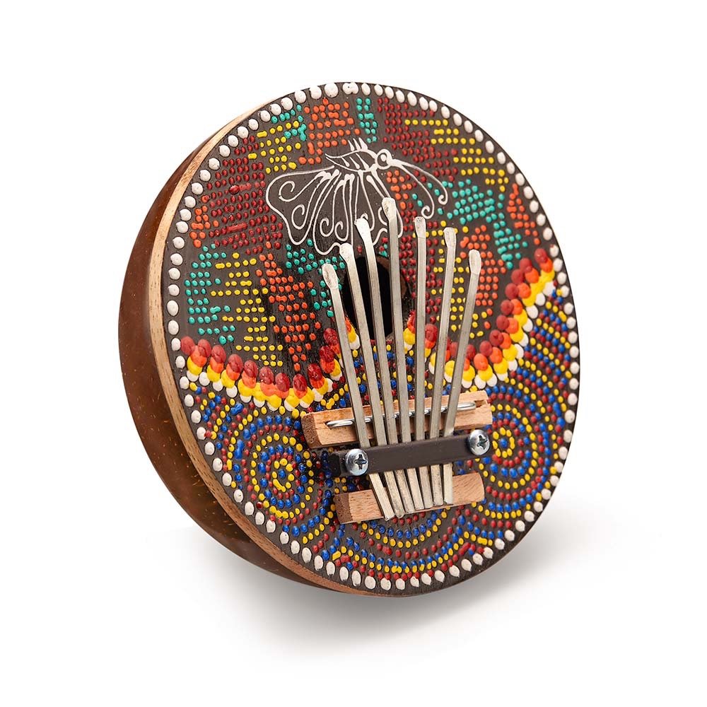 Kalimba 7 keys - Flower | Verified Sustainable by Brown Living™