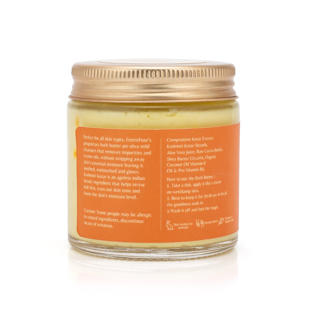 Kashmiri Kesar Bath Butter | Verified Sustainable by Brown Living™