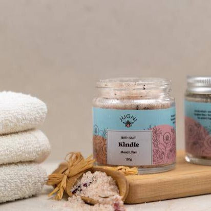 Kindle Mood Lifting Bath Salt 120g – Bath Salt on Brown Living™. SKU: 231 - 09487 - SKUFS - KN - 01. Img 1.
