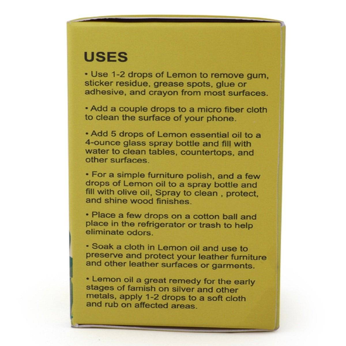 Lemon Essential Oil - 10mL | Verified Sustainable by Brown Living™